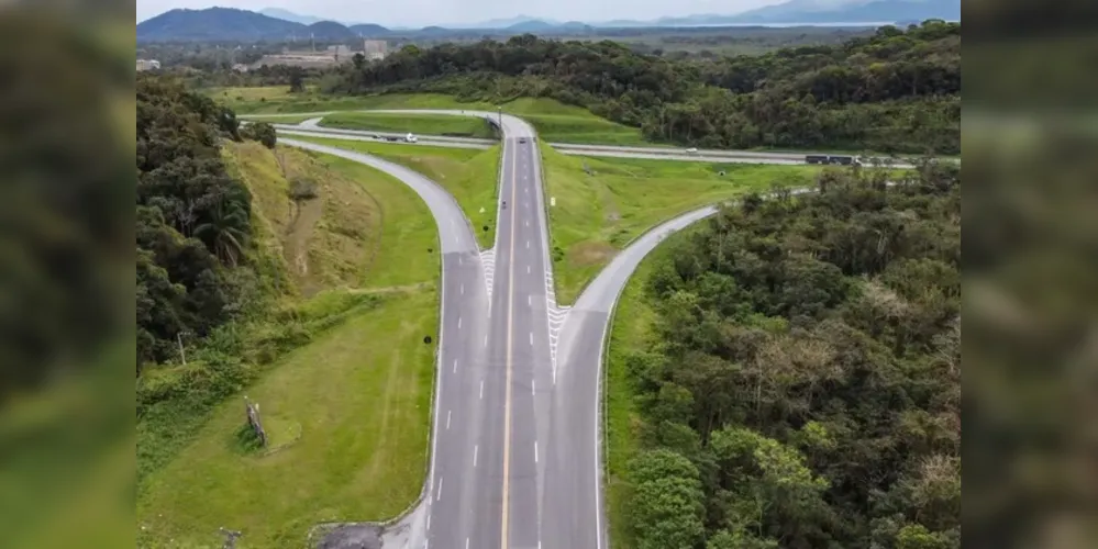 Ligação da BR-277 entre Curitiba e o litoral do PR