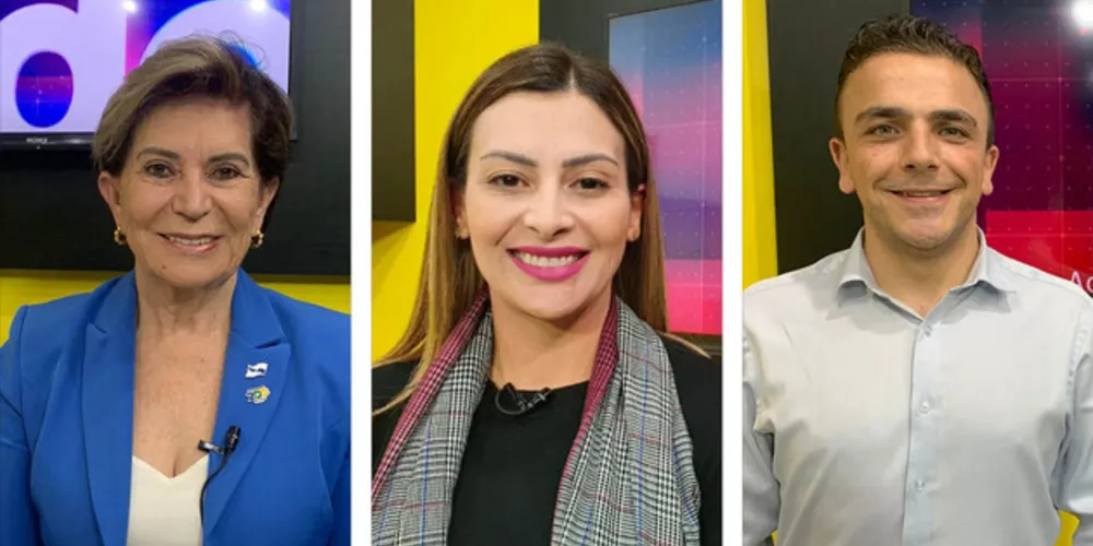 Elizabeth Schmidt, Mabel Canto e Aliel Machado