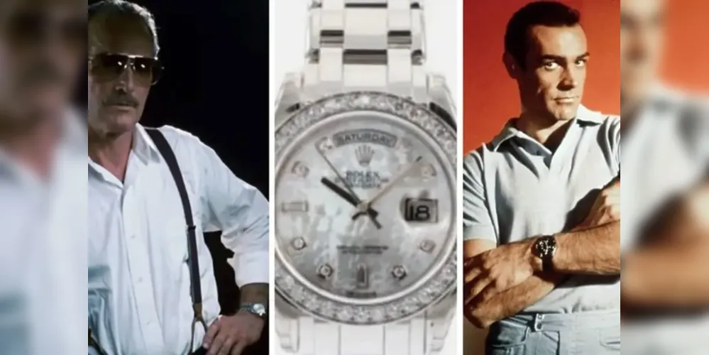 Paul Newman em ‘A cor do dinheiro’, Rolex e Sean Connery como James Bond