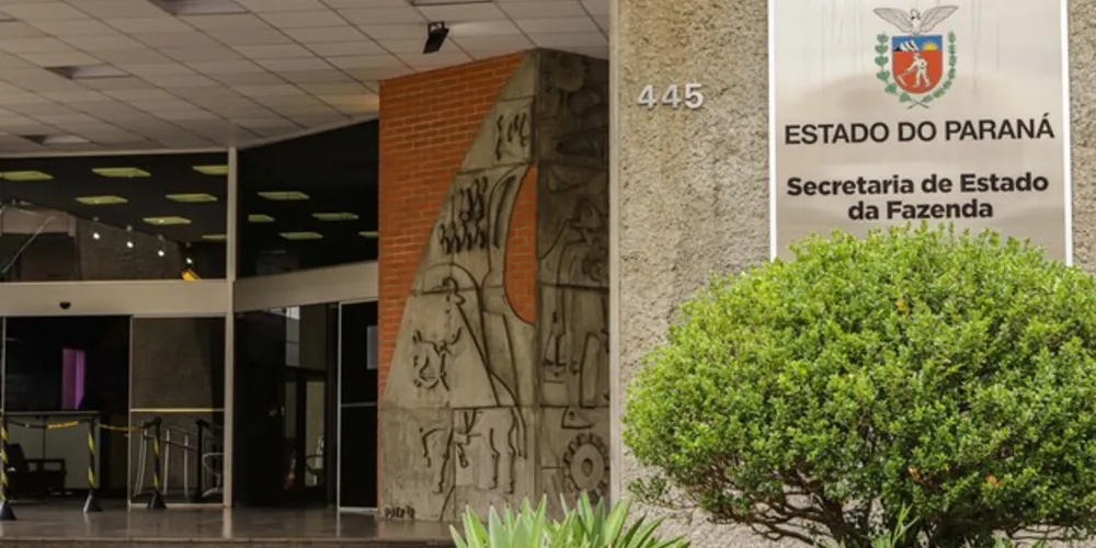 Curitiba, 06 de janeiro de 2023 - Secretaria de Estado da Fazenda (SEFA).