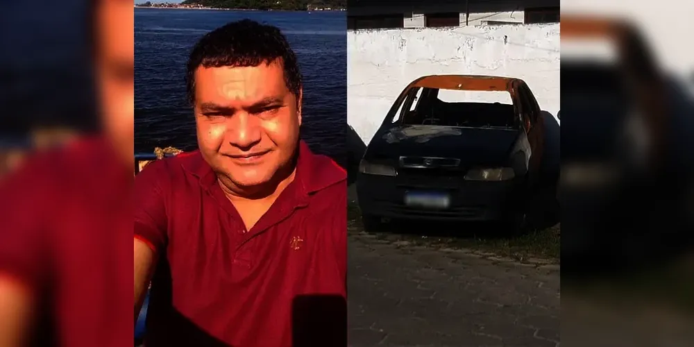 Carro de Mardem foi encontrado incendiado após o crime