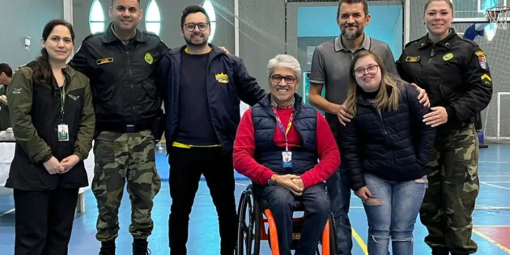 Na ocasião, 17 funcionários estiveram como voluntários durante as atividades