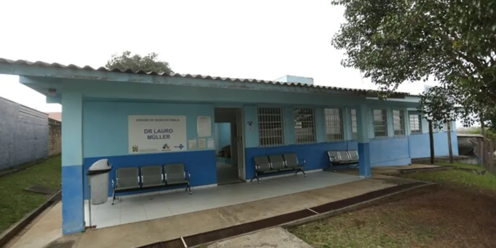 A unidade de saúde Lauro Muller fica localizada na vila Santa Maria. Colônia Dona Luiza