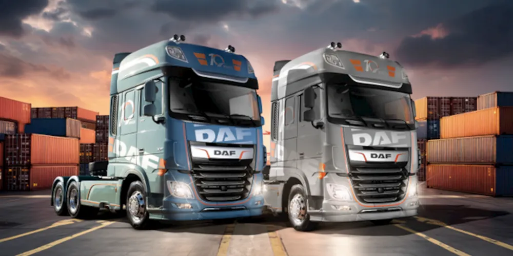 DAF lança cores Ocean Blue e Storm Grey para a Série Especial 10 anos