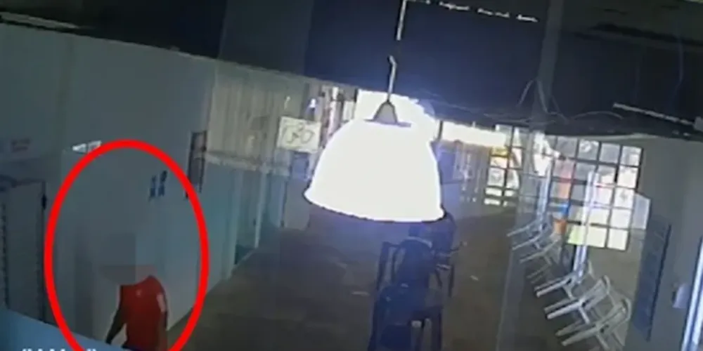 Câmera gravou crime em Apucarana