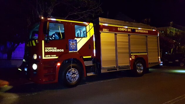 Equipes do Corpo de Bombeiros foram acionadas