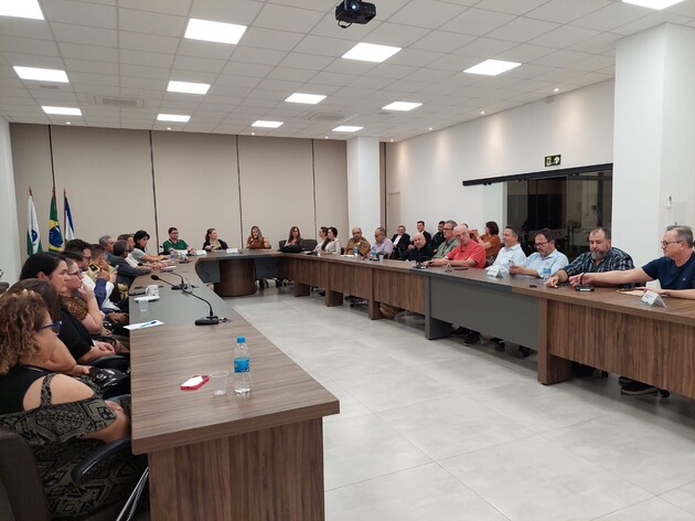 O encontro ocorreu na sede da Acipg, na última segunda-feira