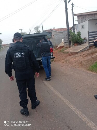 Polícia Civil cumpriu mandado de prisão em Carambeí
