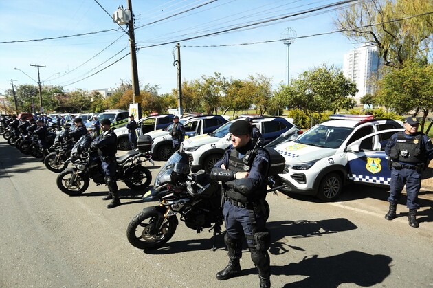 Os veículos, incluindo 10 motos, serão utilizados pelas equipes da Guarda Civil Municipal e da Superintendência de Trânsito e Segurança Viária