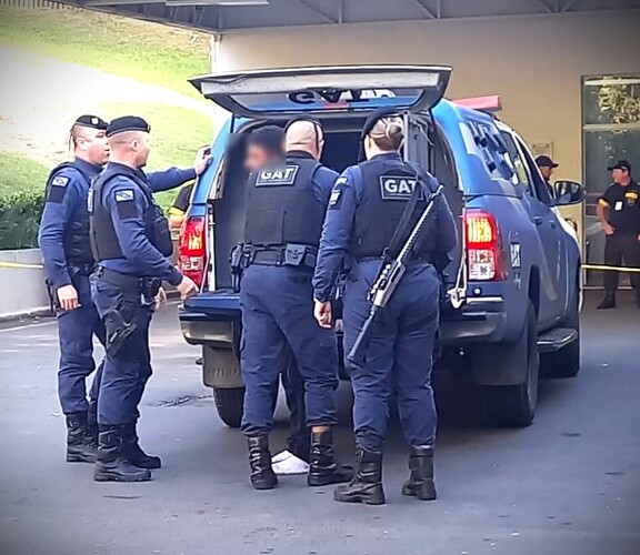 'Equipe GAT' da Guarda Municipal impediu a ação do suspeito