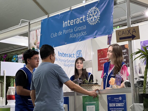 Os valores arrecadados serão revertidos para novos projetos do Interact afim de beneficiar toda a comunidade