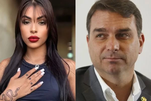 A influenciadora trans Sophia Barclay foi surpreendida ao descobrir que Flávio Bolsonaro abriu um boletim de ocorrências contra ela por difamação