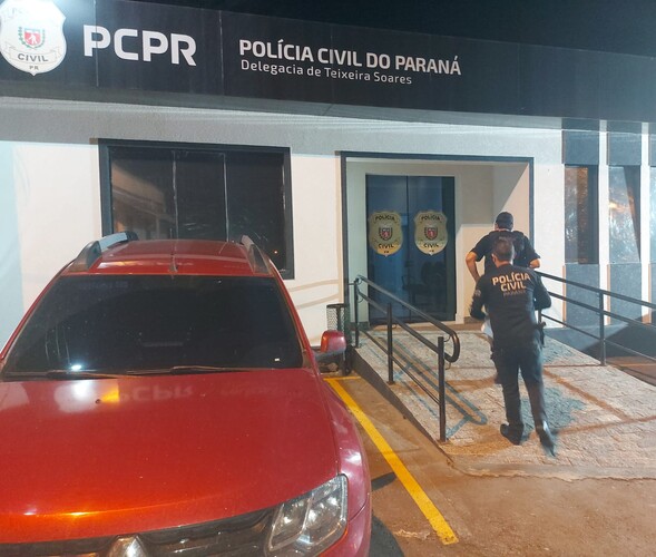 Polícia Civil de Teixeira Soares cumpriu mandado de prisão nesta quarta-feira (20)