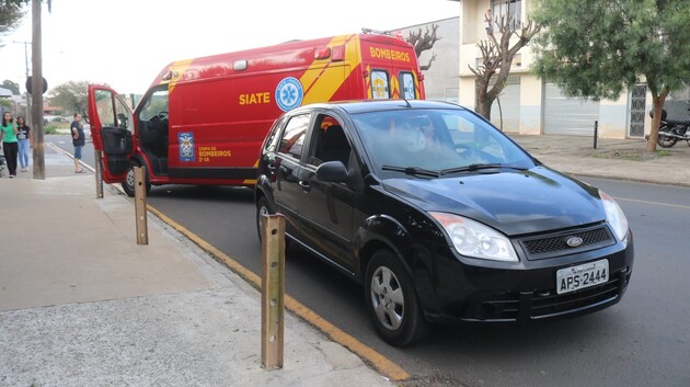 Atropelamento foi registrado na rua Leopoldo Fróes, nesta tarde