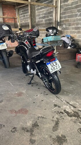 Moto Honda CG Fan foi furtada na noite desta quinta