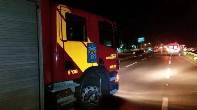 Tragédia aconteceu em frente ao Ceasa, na saída para Campo Mourão