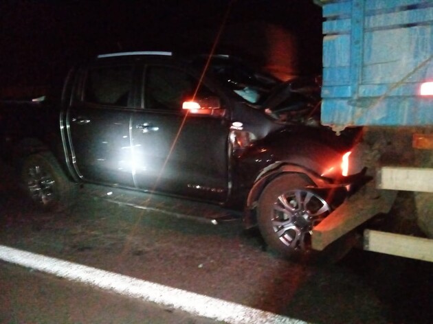 Acidente aconteceu na noite desta quinta-feira, na BR-277, em Porto Amazonas