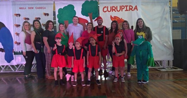 O Festival contou com a presença do vice-prefeito Potinho e da secretária de Educação Josélia Ferreira