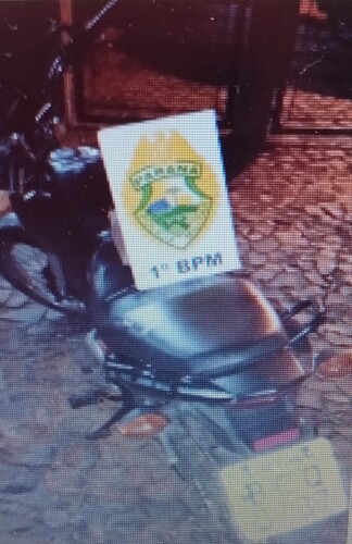 PM recuperou na noite desta sexta-feira (08) moto com alerta de furto