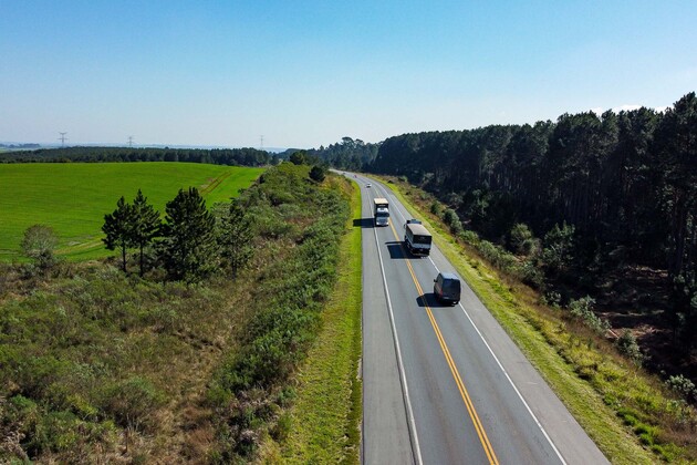 Lote 1 da nova concessão terá 156 km de duplicação na BR-277, entre Curitiba e Prudentópolis.