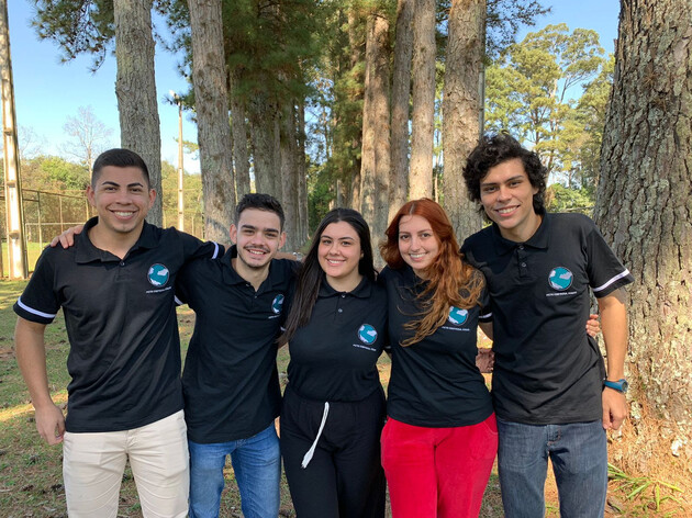 Equipe da Biocap, uma das três vencedoras do Desafio Universitário 2023, na categoria MEJ