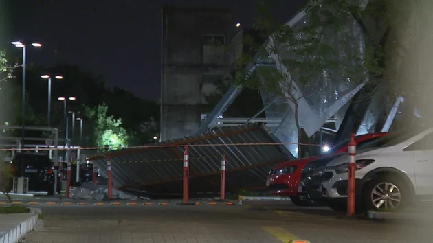 Vento de até 70 km/h causou estragos em Porto Alegre durante a noite