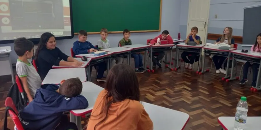 Alunos puderam se expressar e falar mais sobre o que sentiam, com misto de sorrisos e lágrimas