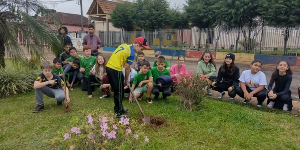 Docente destaca uma atrativa atividade que teve importante cunho ambiental