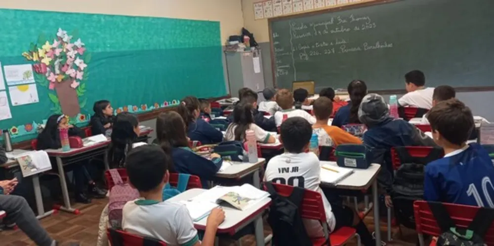 Estudantes relataram o tema com ilustrações e produções de texto