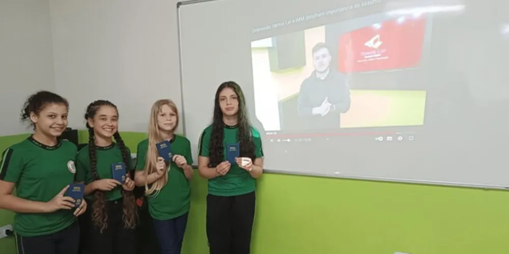 Características importantes foram utilizada durante o trabalho dos alunos