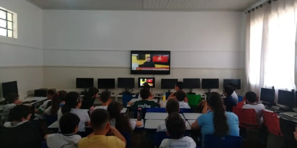 Educandos puderam assumir protagonismo com relatos e produções