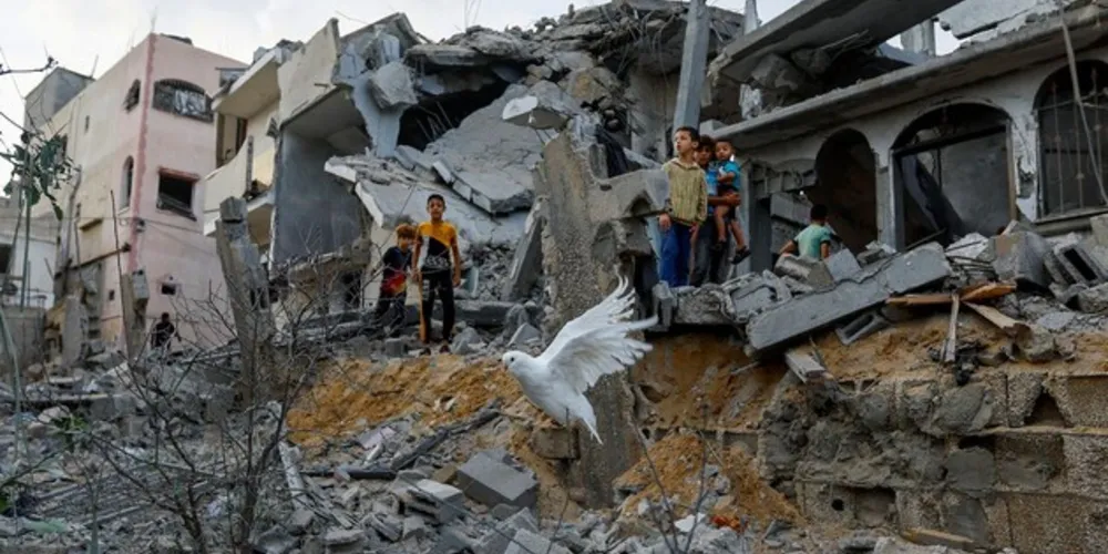 O Ministério da Saúde de Gaza contou pelo menos 2.750 palestinos mortos