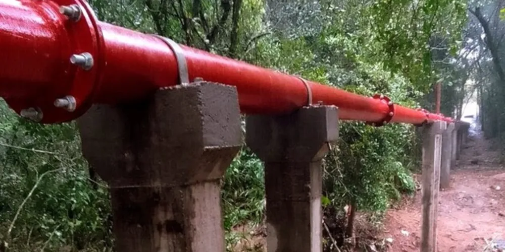 A obra teve início em maio, com investimento de R$ 525,8 mil