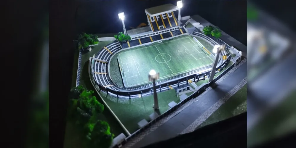 Estádio é reproduzido nos mínimos detalhes