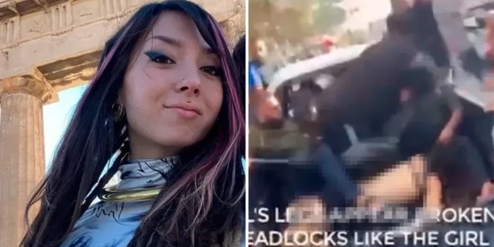 A mãe da artista alemã, Ricarda Louk, identificou a filha nas imagens