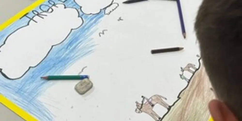 Como atividade, os educandos elaboraram cartazes com os conhecimentos adquiridos