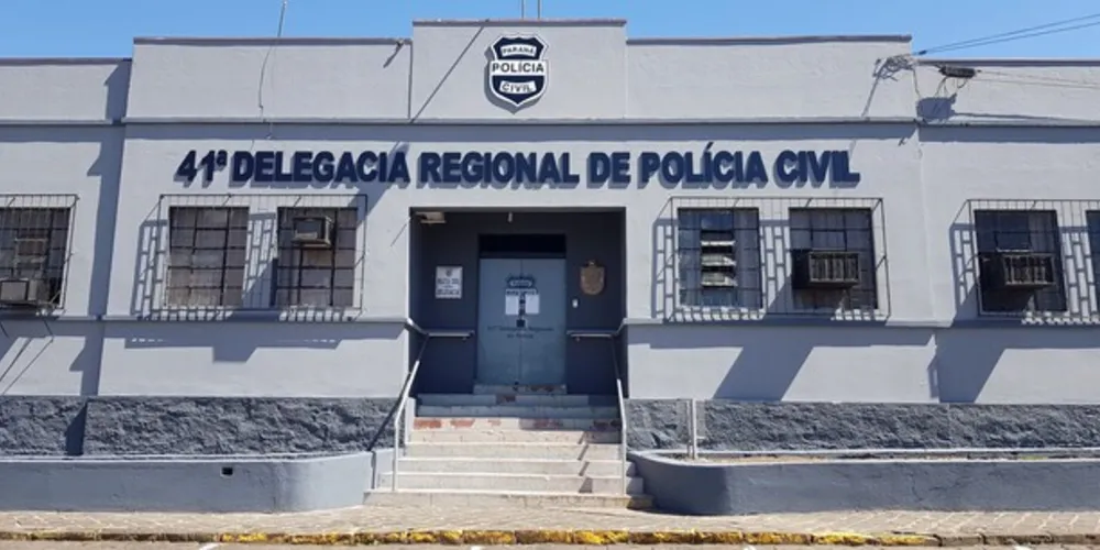 Homem detido foi encaminhado para a Cadeia Pública de Irati