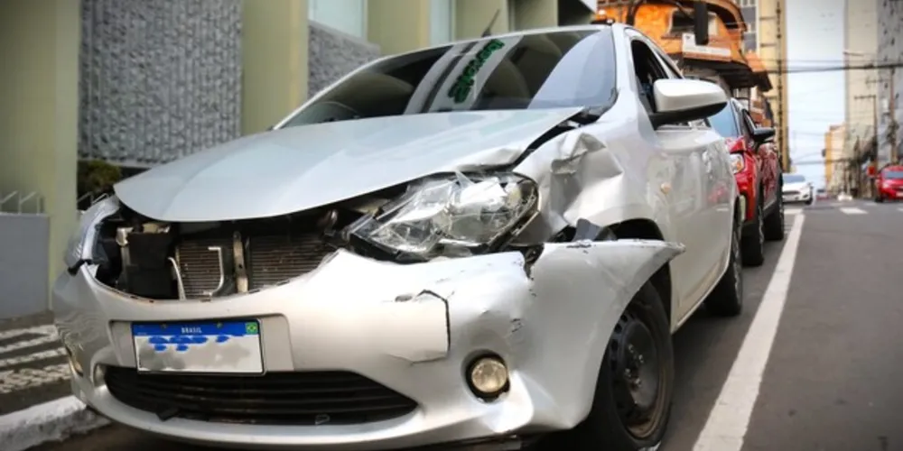 Toyota Etios foi um dos veículos envolvidos no acidente