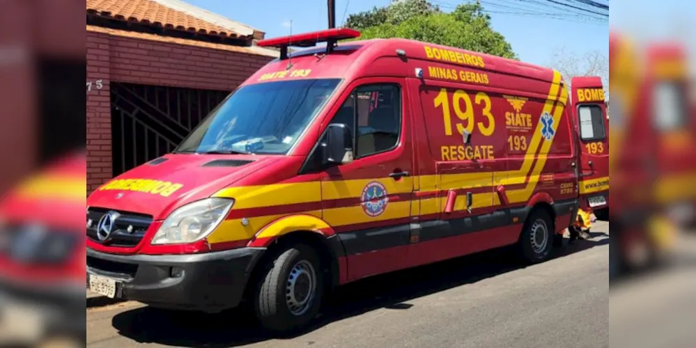 Equipes do Corpo de Bombeiros foram acionadas para a ocorrência