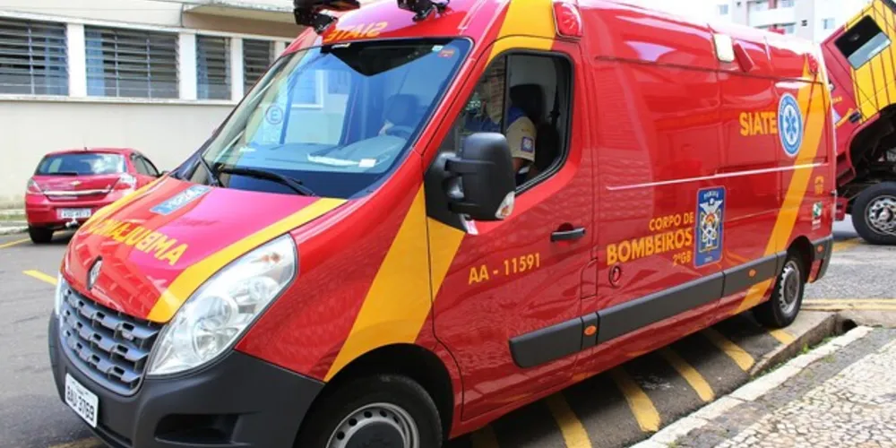 O Siate esteve no local realizando os atendimentos necessários