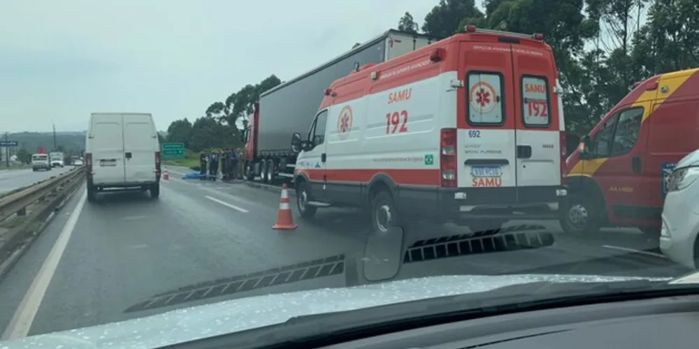 Várias equipes de socorro foram acionadas para os atendimentos