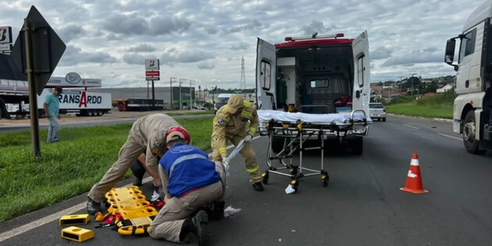 Equipes do Corpo de Bombeiros e do Samu foram acionadas