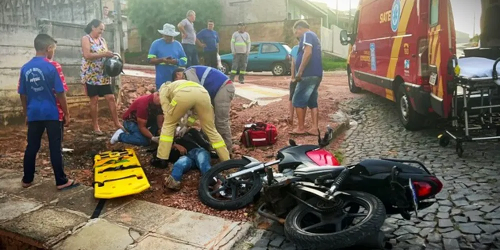 Equipe do Corpo de Bombeiros foi acionada para a ocorrência