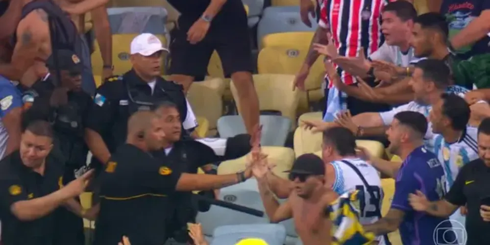 Imagens de violência estão repercutindo nas redes sociais