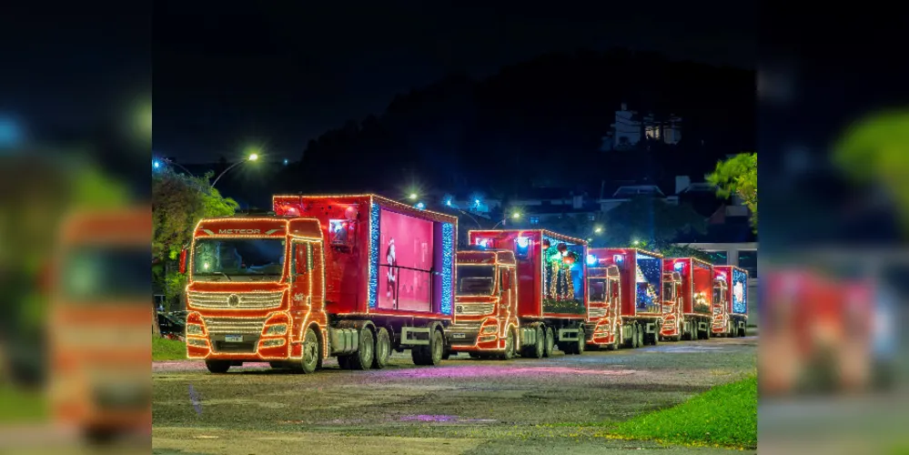 Neste ano, caminhões de Natal serão da Volkswagen