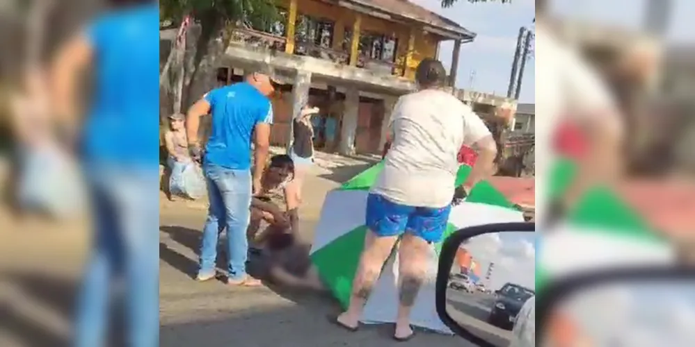 Acidente aconteceu nesta tarde no Núcleo Santa Paula, bairro Contorno