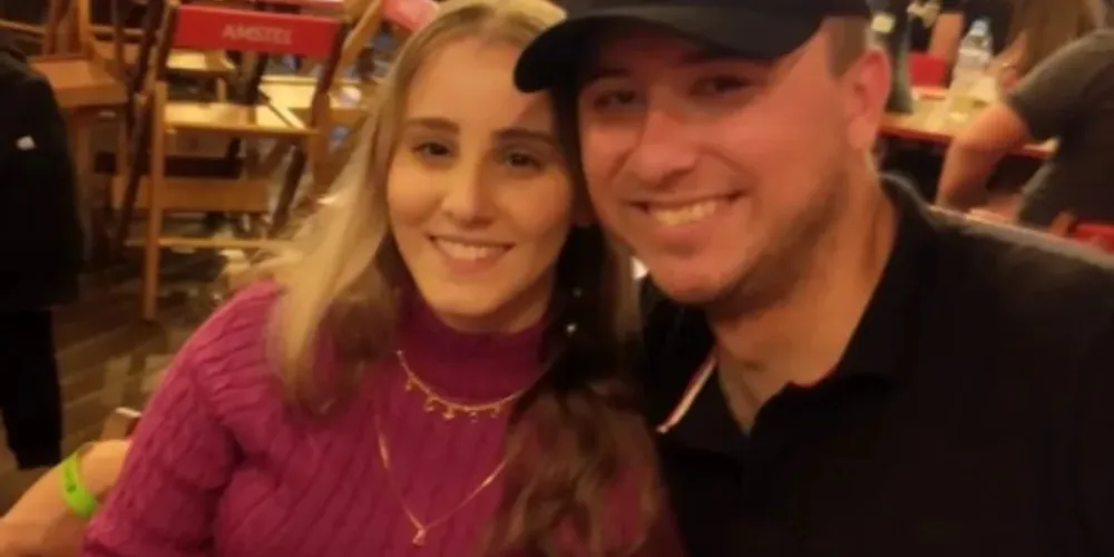 Rubiane Mayer (esquerda) e Luiz Xavier (direita) foram mortos a tiros