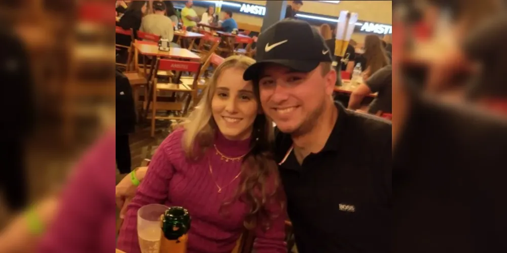 Rubiane Mayer (esquerda) e Luiz Xavier (direita) foram mortos a tiros