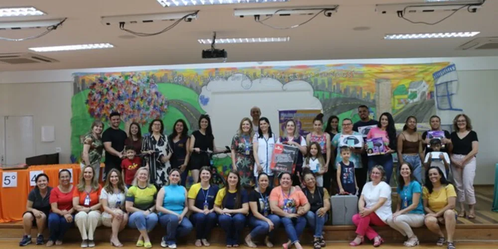 Os sorteios e premiações encerraram a edição do projeto Família e Escola