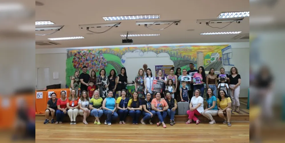 Os sorteios e premiações encerraram a edição do projeto Família e Escola
